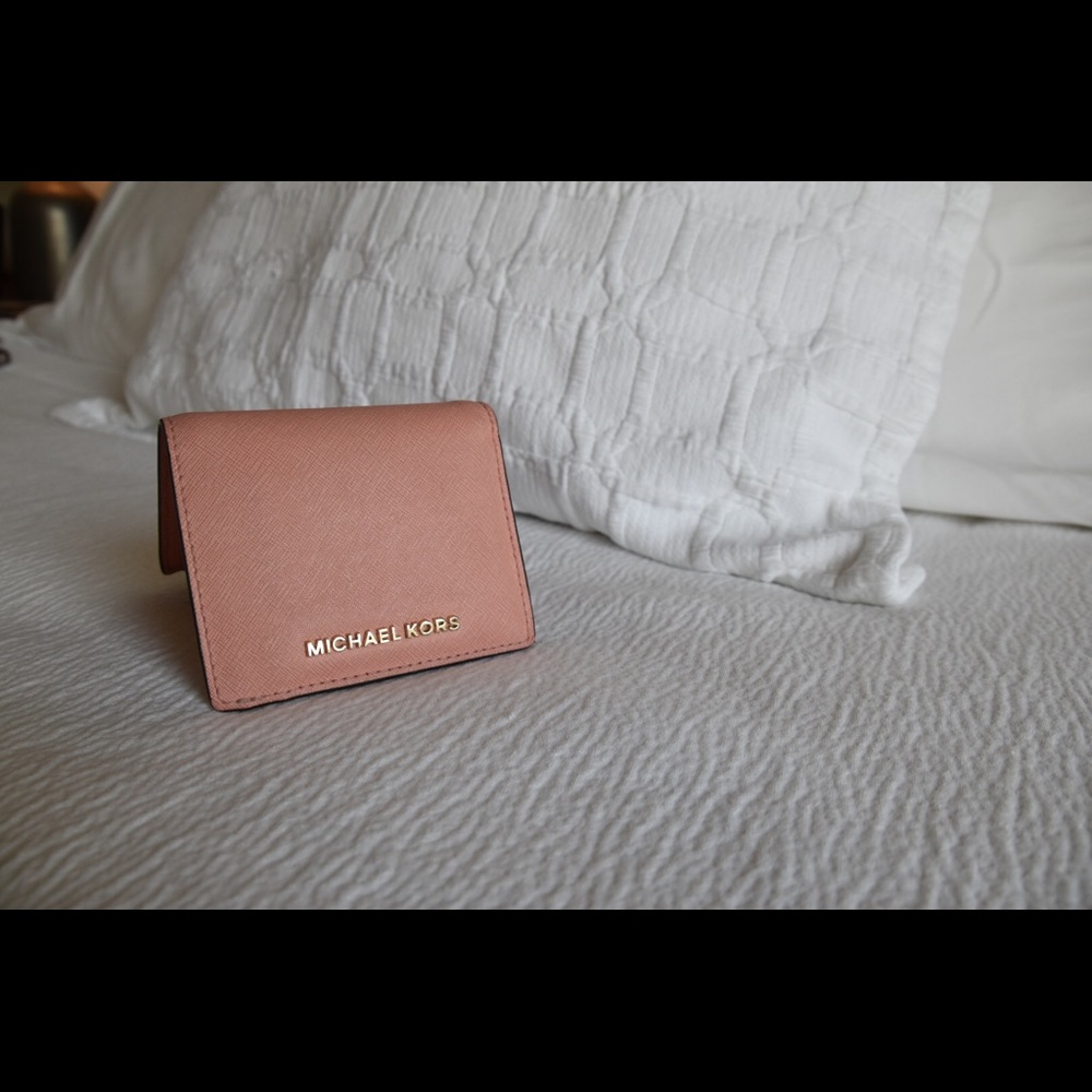 Michael Kors pink wallet